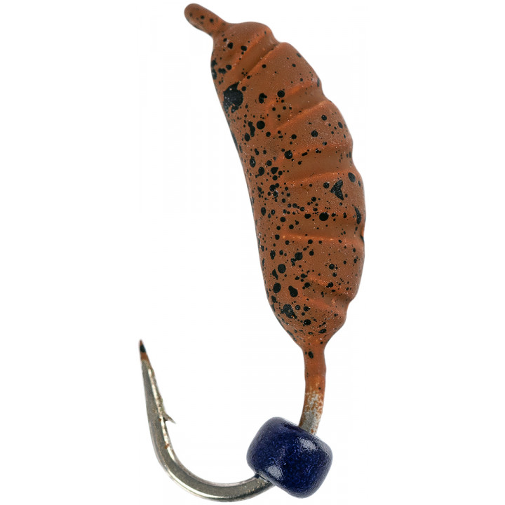 Мормышка вольфрамовая Viking Fishing Shrimp+bead 0.64g 8mm Rum+V (1шт)