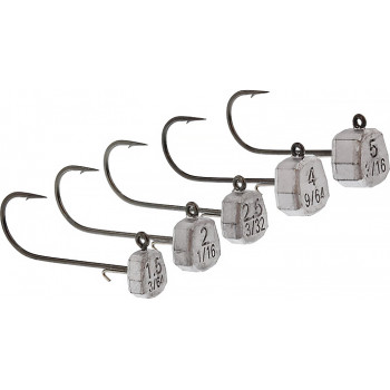 Джиг головка Westin Micro Ned Jig Head #2 1.0g Lead 3pcs