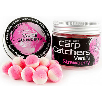 Бойли Carp Catchers Pop-Up Vanilla Strawberry 10mm