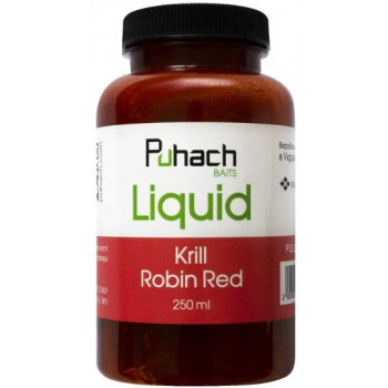 Ліквід Puhach Baits Liquid 250ml - Krill Robin Red