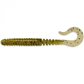 Силикон FishUp Vipo 4.3" (7шт)  #074 - Green Pumpkin Seed