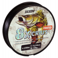 Шнур Jaxon Crius 8x Black Coated в оплетке 0,18 150M