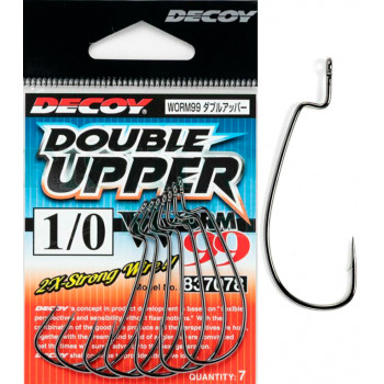 Гачок Decoy Worm 99 Double Upper #1/0 7шт/уп