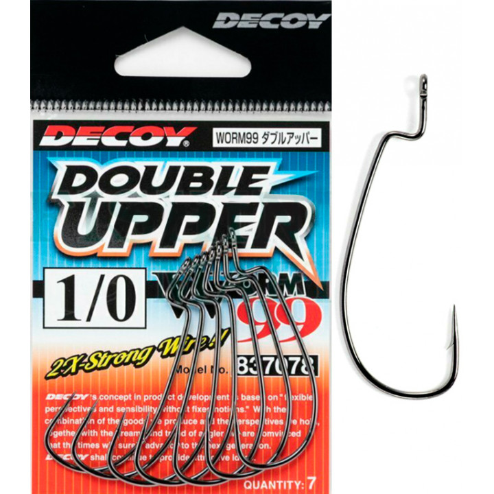 Гачок Decoy Worm 99 Double Upper #4/0 5шт/уп