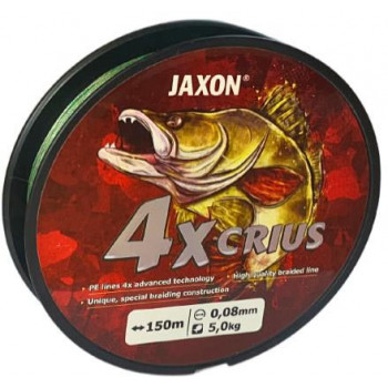 Шнур Jaxon Crius 4x 0.36 150m темно зеленый