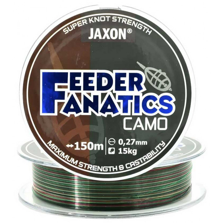 Леска Jaxon Feeder Fantastics Camo 150m 0.22mm
