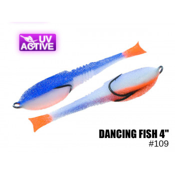 Поролоновая приманка ПрофМонтаж Dancing Fish 4" 109