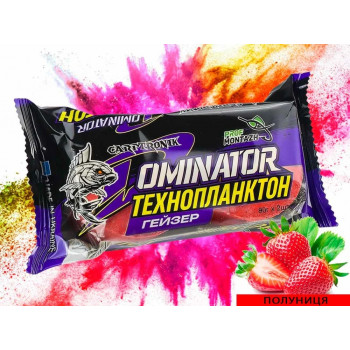 Технопланктон ProfMontazh DOMINATOR Geyzer Active (2х90g) Полуниця