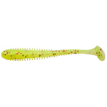 Силикон Keitech Swing Impact 2.5" (10шт/уп) PAL#01 Chartreuse red flake