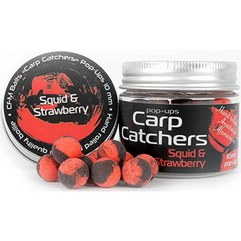 Бойли Carp Catchers Pop-Up Squid&Strawberry 10mm
