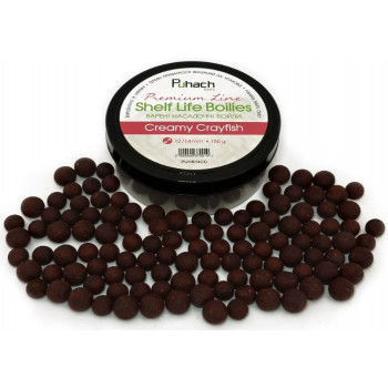 Насадочные вареные бойлы Puhach Baits Premium Line Shelf Life Boilies 12/14 mm - Сreamy Сrayfish
