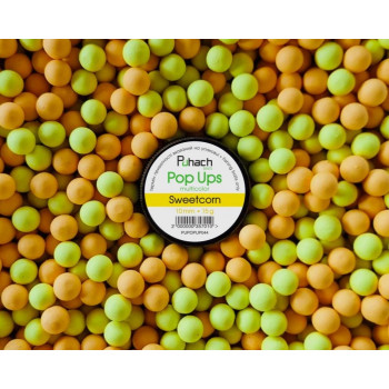 Бойлы Puhach Baits Pop Ups 10mm Multicolor - Sweetcorn (Кукуруза)