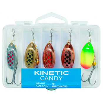 Набор Блесен Kinetic Candy 10g 5шт