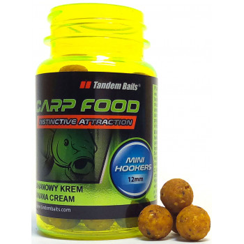 Бойлы Tandem Baits CF Perfection Mini Hookers 12mm 50g Banana Cream