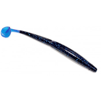 Силикон GAMBLER 6" Slim EZ Black Blue Glitter Blue Tail 1шт