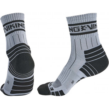 Носки Viking Fishing Arvid XL(43-45) серо-черный