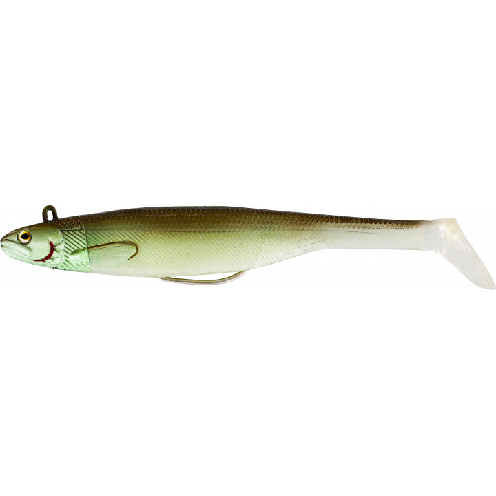 Силикон Westin Magic Minnow Jig 100mm 12g Olive Abalone