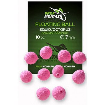 Насадка Floating Ball ProfMontazh 10mm Кальмар/Осминог "Squid/Octopus"