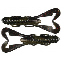 Силикон Gambler Burner Craw 4" Green Pumpkin Black Swirl 1шт