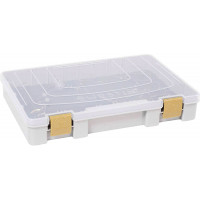 Коробка Westin W3 Rig Box 28x19,5x4,5cm Grey/Clear