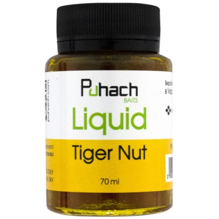 Ликвид Puhach Baits Liquid 70 ml - Tiger Nut (Тигровый орех)