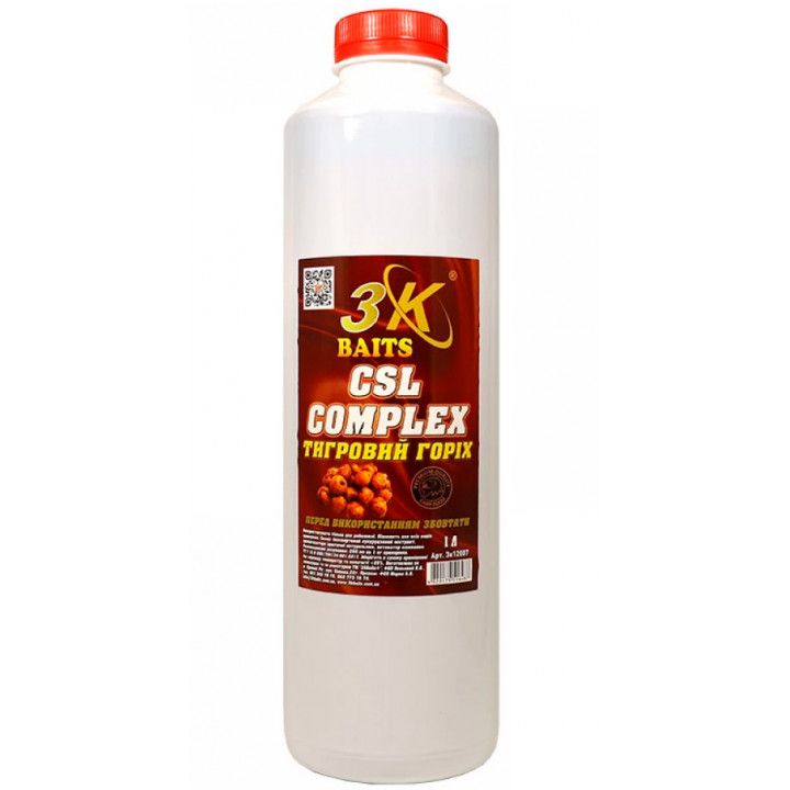 Кукурудзяний лікер 3KBaits CSL Complex Tiger nut 1000ml