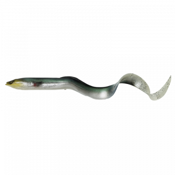 Силикон Savage Gear 3D Real Eel Loose Body 150mm 12.0g Green Silver 1шт