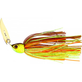 Блесна Westin Bladebite V2 Tungsten Bladed Jig 21g Brown Chartreuse