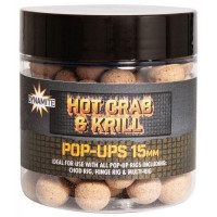 Бойлы Dynamite Baits  Pop up Hot Crab & Krill 15mm