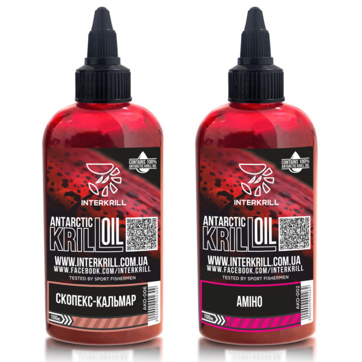 Крилевое масло Interkrill KRILL OIL Спеції 100ml