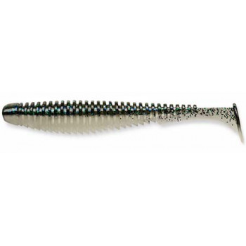 Силикон FishUp U-Shad 3.0" (9шт) #201 - Bluegill/Pearl