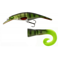 Воблер Westin Platypus TeezTail 56/58g 0.5-3.0m Cуспендер Wow Perch 160mm