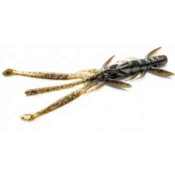 Силикон FishUp Shrimp 4.5" (7pcs.), #043 - Watermelon Brown/Black