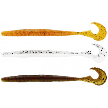 Силикон Westin Swimming Worm 13cm 5g Clear Water Mix 7 (5шт/уп)