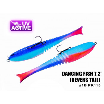 Поролоновая рыбка ПрофМонтаж Dancing Fish 7.2" (reverse tail) #115