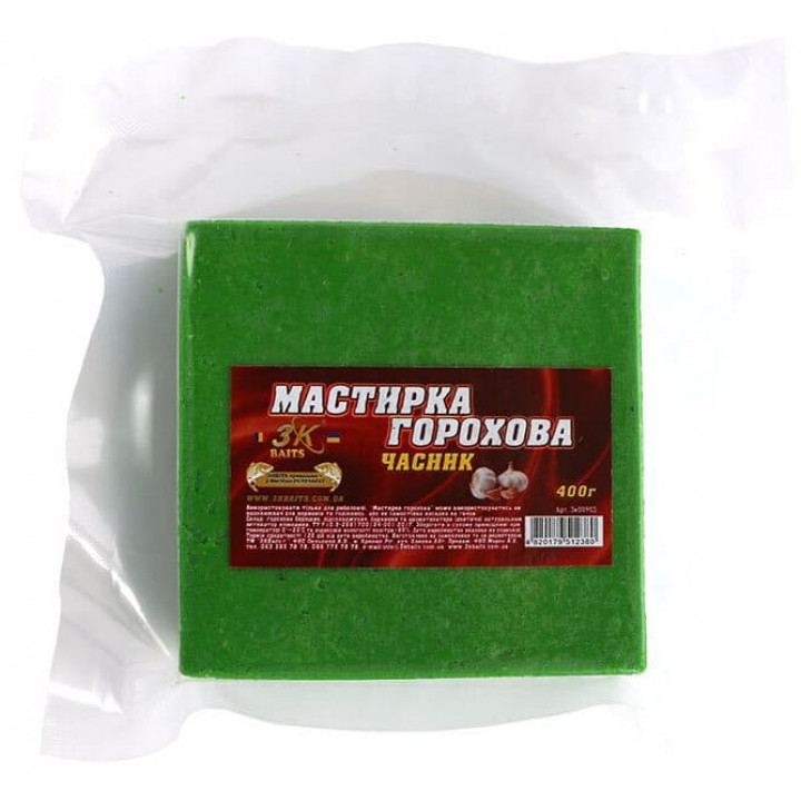 Мастырка 3Kbaits гороховая 200g Чеснок