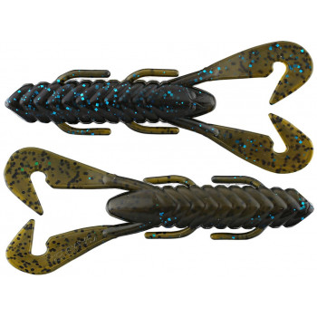 Силикон Gambler Burner Craw 4" Green Pumpkin Black Blue 1шт