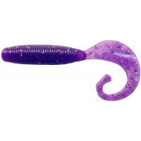 Силикон Reins Fat G-Tail Grub 3" 567 Lilac Silver & Blue Flake (12 шт/уп)