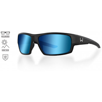Очки Westin W6 Sport 10 Matte Black - LB Smoke LM Blue AR Blue