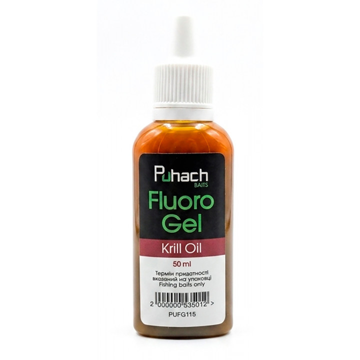 Олія Криля Puhach Baits Fluoro Gel 50ml - Krill Oil