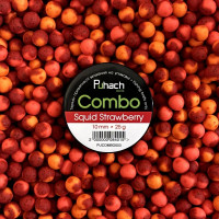 Бойли Puhach Baits Combo 8mm - Squid Strawberry (Кальмар Полуниця)