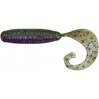 Силикон Reins Fat G-Tail Grub 3" 060 Onga River Moneybait (10шт/уп)