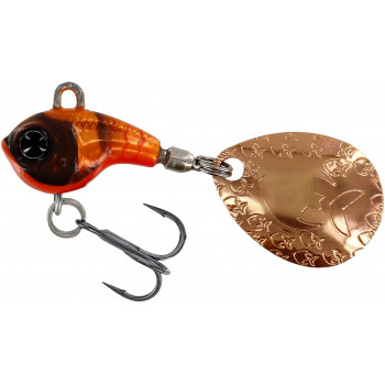 Тейл-спинер Westin DropBite Tungsten Spin Tail Jig 2.2cm 18g Fire Craw