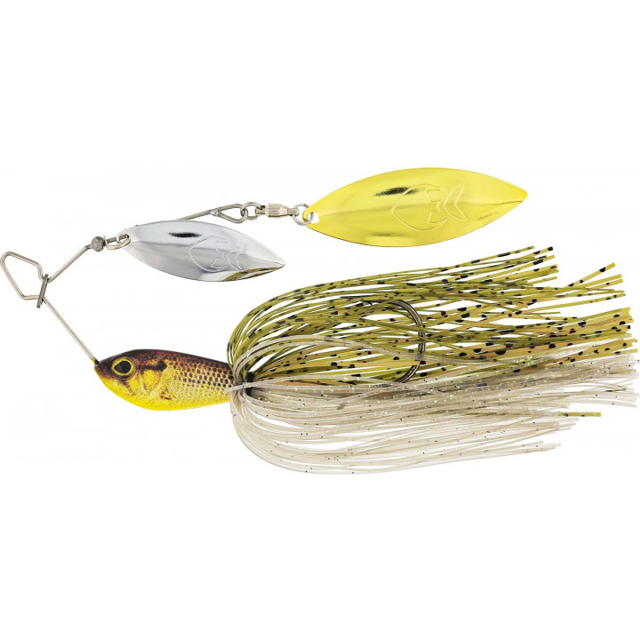 Спиннербейт Westin Mvibe Pro Willow Silver + Willow Gold #4/0 28g Tungsten Ayu