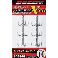 Тройник Decoy X-S51 #6 (6 шт/уп)