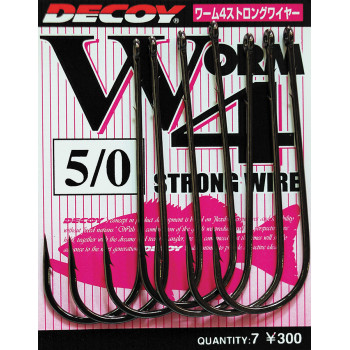 Крючок Decoy Worm4 Strong Wire #4/0 (8 шт/уп)