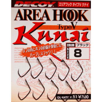 Гачок Decoy Area Hook V Kunai #4 (10шт/уп)