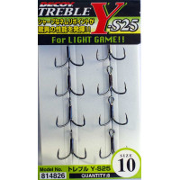 Тройник Decoy Y-S25 Treble #10 (8 шт/уп)
