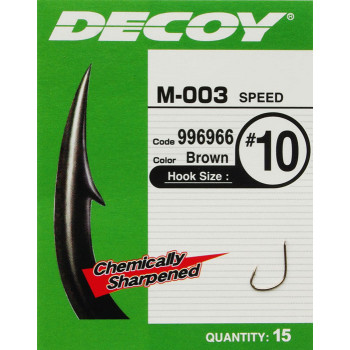 Гачок Decoy M-003 Speed ​​#18 (15 шт/уп)
