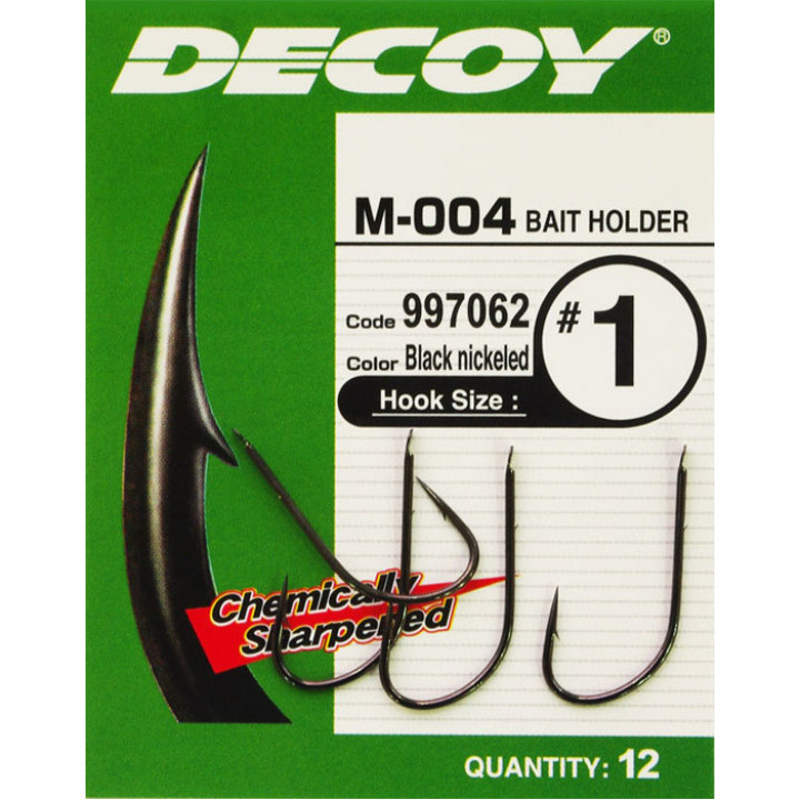 Гачок Decoy M-004 Bait Holder #3 (12 шт/уп)